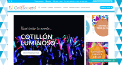 Desktop Screenshot of elcotillonero.com.ar